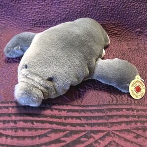 Smithsonian Institution Manatee Sea Cow Oceanic Collection Stuffed Animal‎ 14"